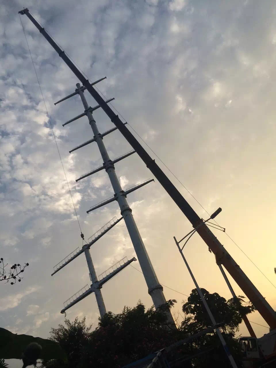 高压线塔案例